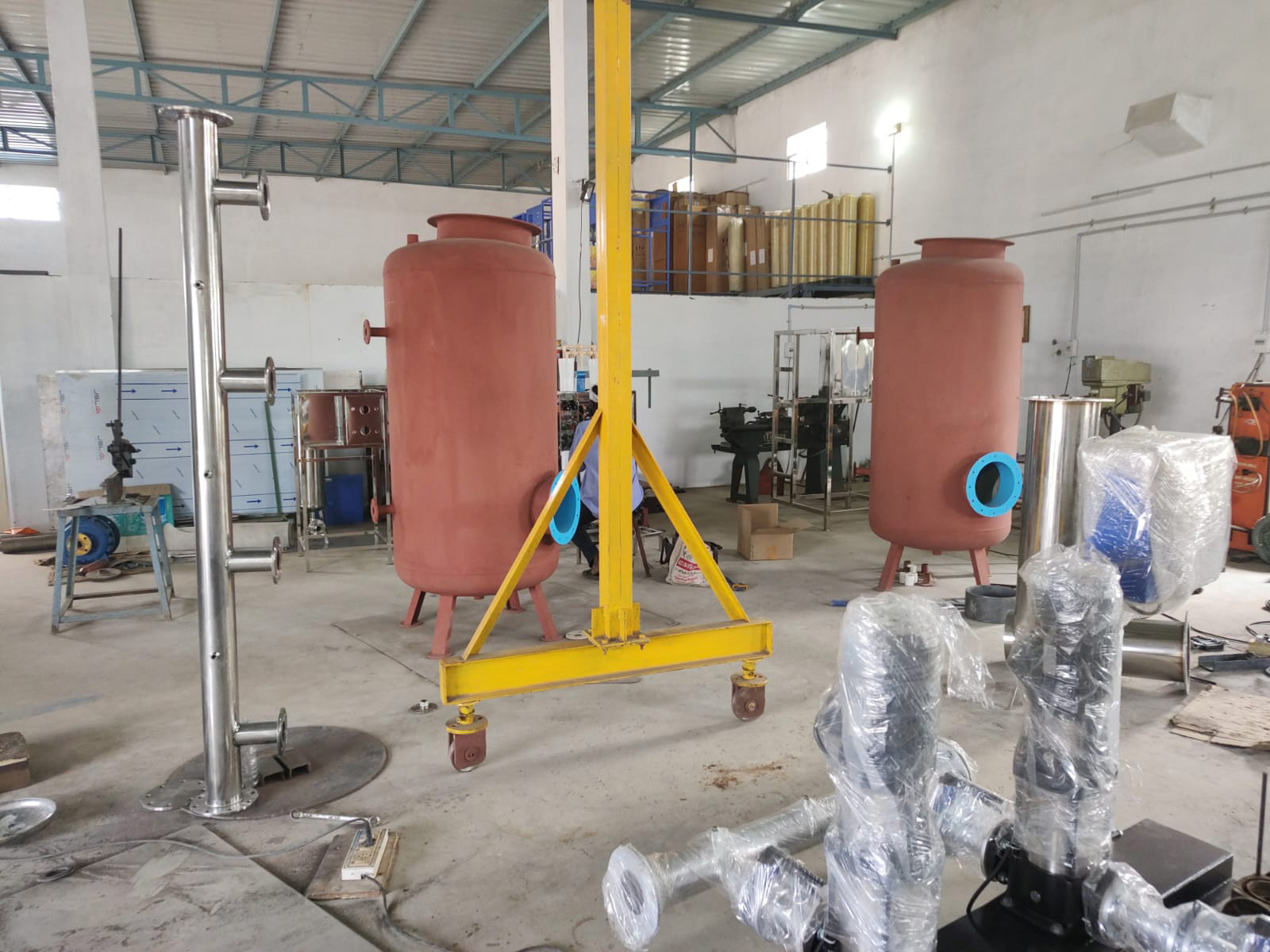 MS Pressure Vessels Manufacturing